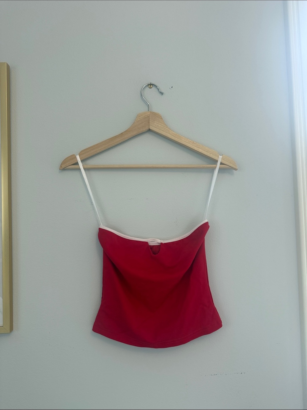 Superdown red tube top